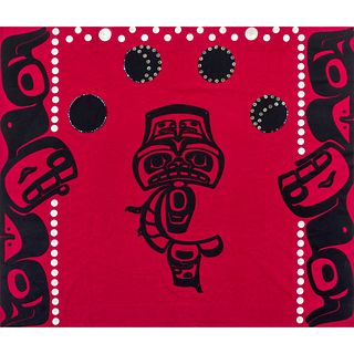 Isaac Tait
(Nisga'a, 1965-2000)
Button Blanket