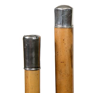 Pair of Silver Canes