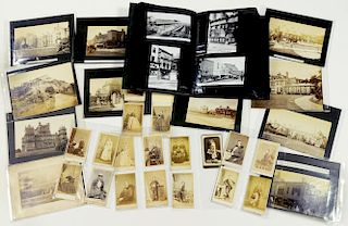 NOTTINGHAM PHOTOGRAPHERS.  A COLLECTION OF 19TH CENTURY CARTES DE VISITE  by Alfred Cox of St
