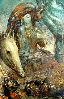 1966 Armen Gasparyan Abstrect Painting