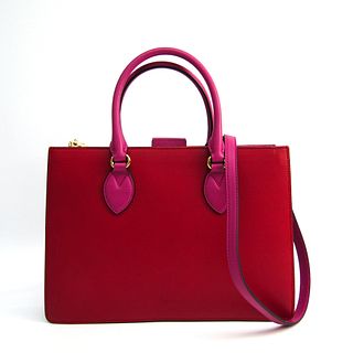 Gucci 409531 Women's Leather Handbag,Shoulder Bag Pink,Red BF338102