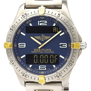 Breitling Aerospace Quartz Titanium,Yellow Gold (18K) Men's Sports Watch F65062 BF522668