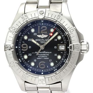 BREITLING Super Ocean Steel Automatic Mens Watch A17360 BF526376