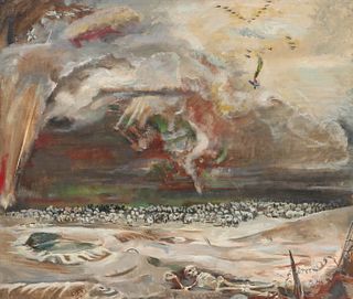 KARL MATTERN (1892-1969) OIL ON CANVAS