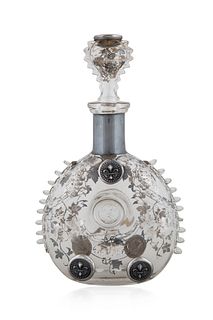 A SILVER-MOUNTED CRYSTAL DECANTER, BACCARAT FOR GRANDE CHAMPAGNE COGNAC, REMY MARTIN & CO., 20TH CENTURY 