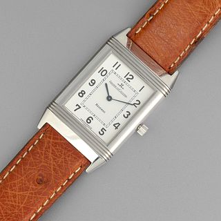 Jaeger LeCoultre Reverso Stainless Steel Reversible Wristwatch