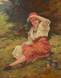 MIKOLAI IWASIUK (UKRAINIAN 1865-1930)
