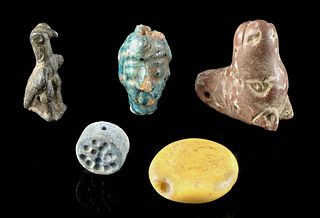5 Near East, Egyptian, & Central Asian Amulets