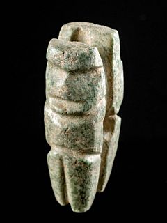 Guerrero Greenstone Figural Amulet