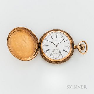 14kt Gold Hunter-case Watch