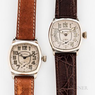 Two Illinois Watch Co. "Devon" Wristwatches