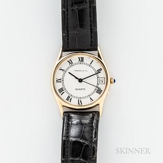 Tiffany & Co. 14kt Gold Quartz Wristwatch