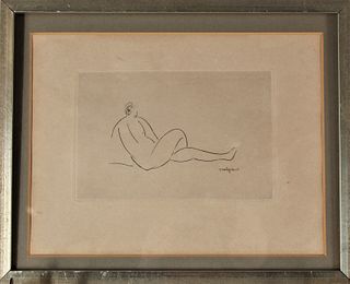 Amadeo Modigliani (1884-1920) Italian, Etching