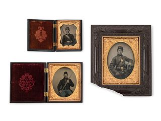 A Group of Three Tintypes