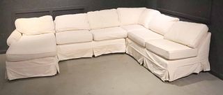 Mitchell Gold Four Piece Sectional Sofa