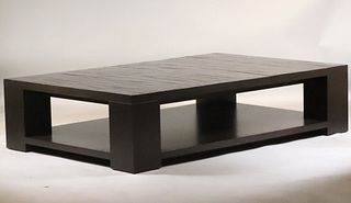 Modern Two-Tiered Low Table, Of Impressive Size