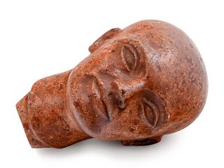 An Egyptian Style Stone Head 