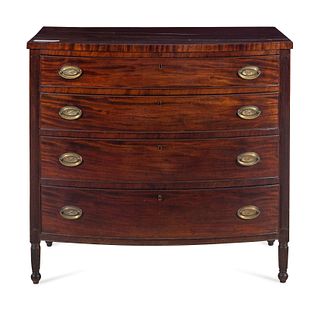 A Federal Mahogany Chest of Drawers