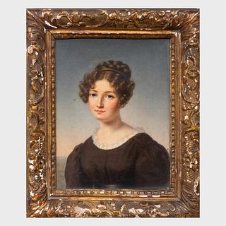 French School: Portrait of a Young Lady