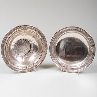 Two American Silver Serving Wares