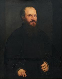 Manner of JACOPO ROBUSTI TINTORETTO, Italian 1518-1594, Portrait of a Gentleman