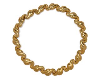 LEO DE VROOMEN 18K Yellow Gold Necklace