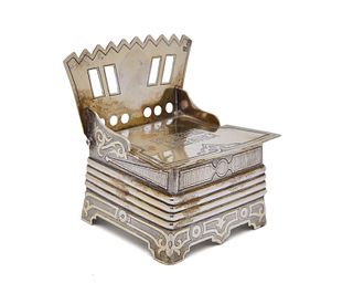 Russian Silver Salt Chair/throne
