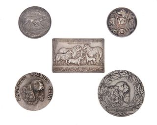 Five Silver Canine Medals
