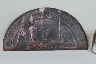Rare Carved Tombstone Sample Cartouche