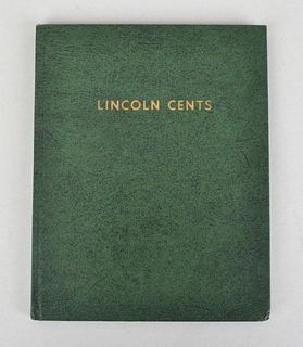 Nearly Complete Book US Lincoln Cents