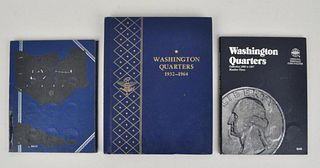 Nearly Complete Book US Washington Quarters