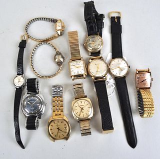 Group Vintage Men's & Women's Wristwatches