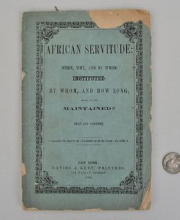 Booklet - African Servitude
