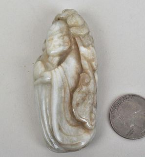 Chinese Figural Carved Jade