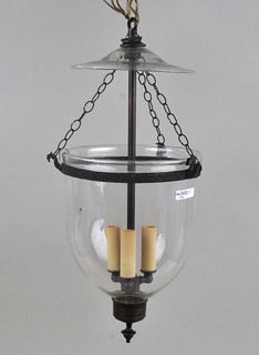 Blown Glass Hanging Hall Lantern