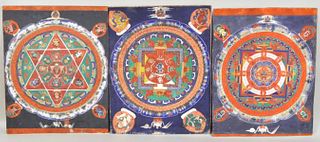 Group Three Mandala Thangkas