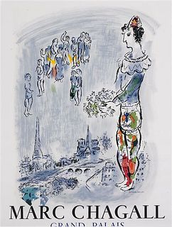 Marc Chagall, Le Magicien de Paris, 1970
