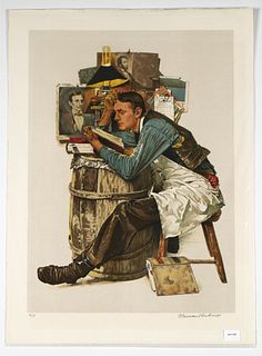 Norman Rockwell, The Law Student, ca. 1975
