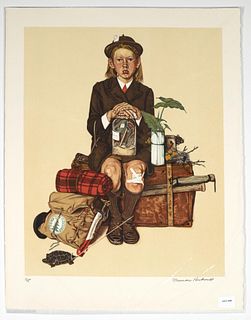 Norman Rockwell, Home from Camp, ca. 1975