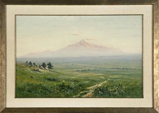 Harvey Young, Mount Hood (Pike's Peak from Cheyenne Valley), 1898