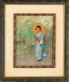 Frank Alfred Bicknell, Japanese Girl, ca. 1895