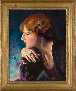 Walter Tittle, Lady with Blue Ring