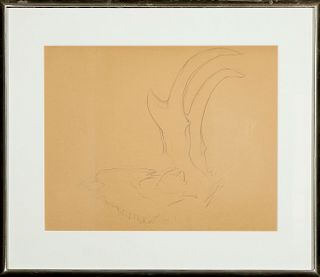 Georgia O'Keeffe, Untitled (Antelope Horns), ca. 1952