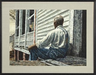 Allan Blagden, Man on a Porch