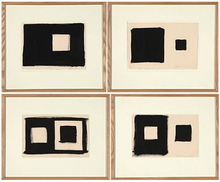 Richard Fleischner, Untitled (Group of Four Works)