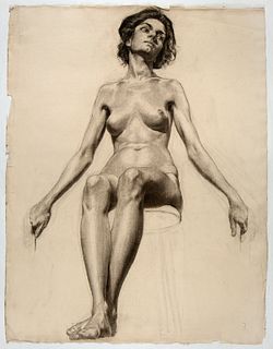 Walter Ufer, Two Drawings