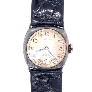 Manual Silver Zenith Wrist Watch