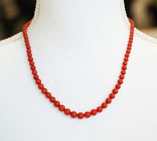 Red Coral Necklace