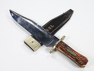 Wostenholm Bowie Knife and sheath