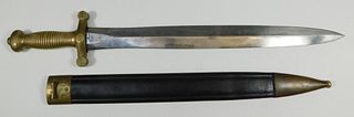 French Model 1831 Artillery Sword and Scabbard